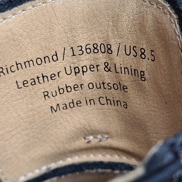 Warfield and Grand Richmond wingtip dress boots size 8 1/2 - Picture 7 of 9